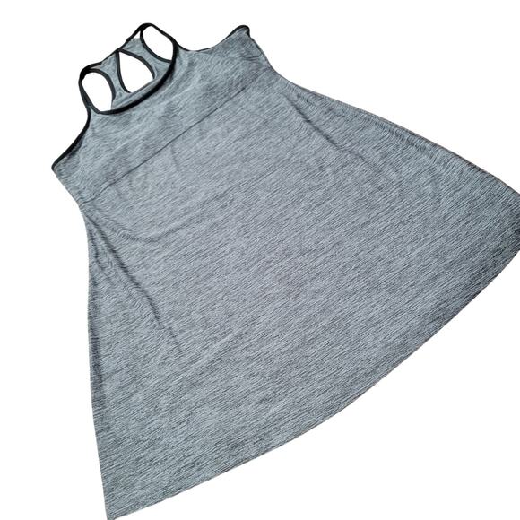 Apana Athletic Dress Moisture Wicking  Built In Bra Racer Back Size Large - Picture 1 of 7